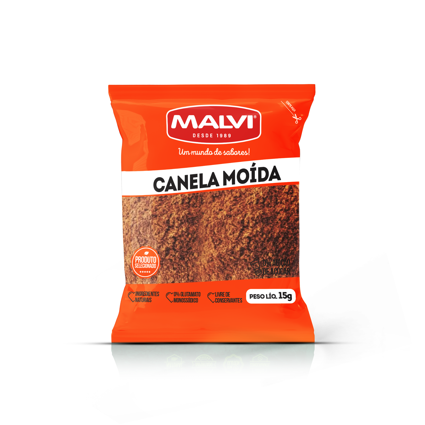 CANELA MOÍDA 15G (SACHÊ)