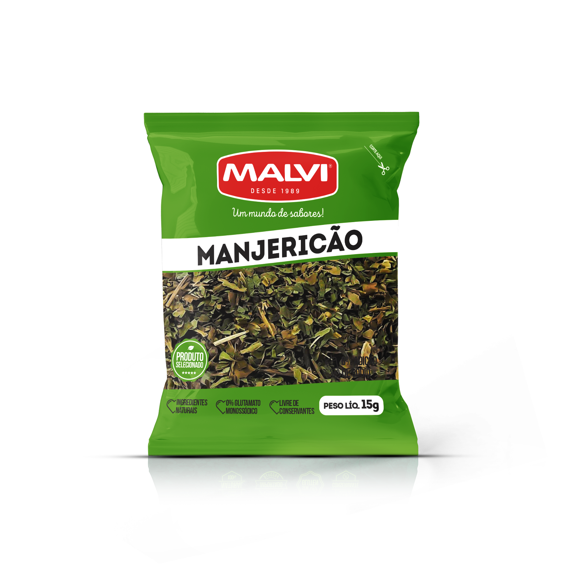 MANJERICÃO 15G (SACHÊ)