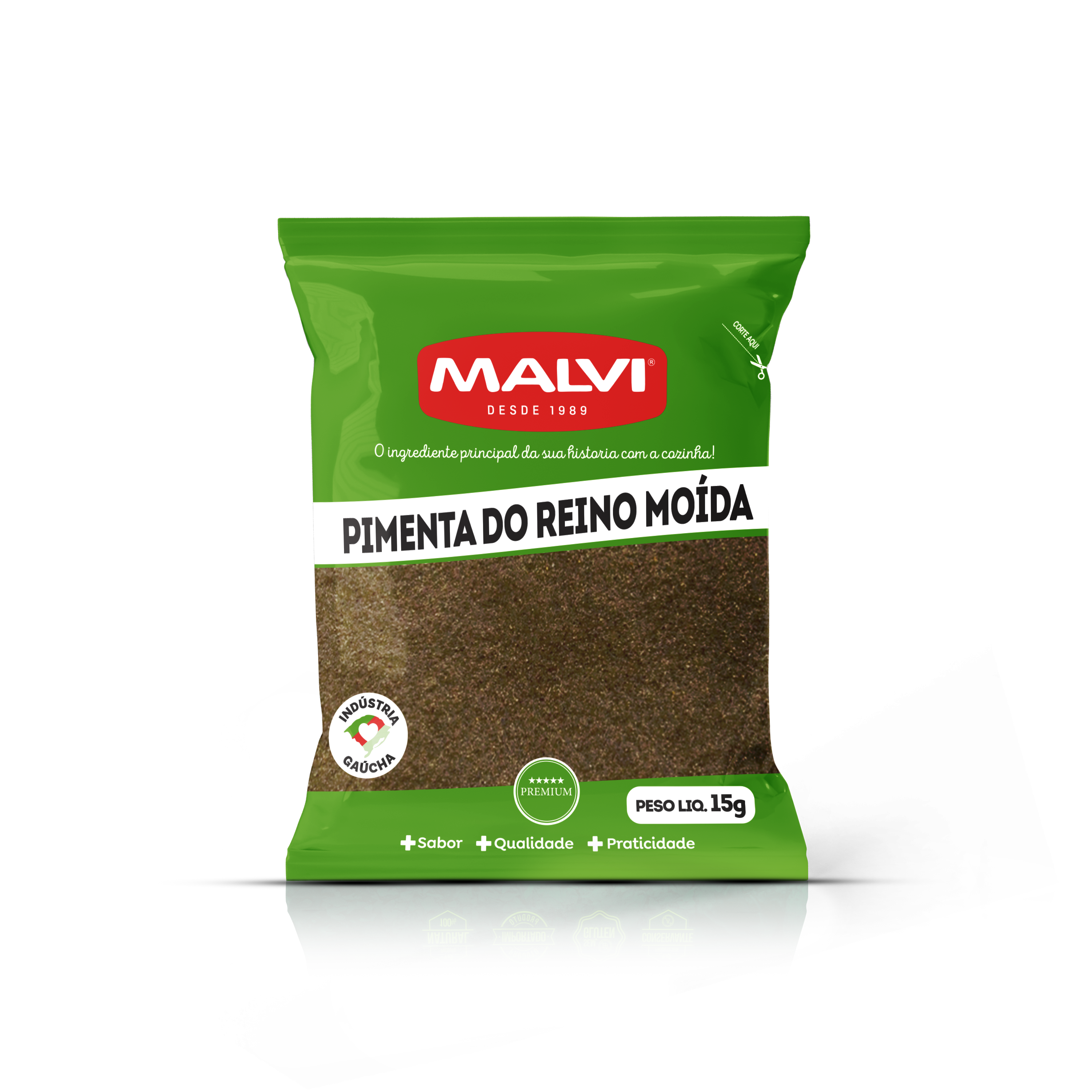 PIMENTA PRETA MOÍDA 15G (SACHÊ)