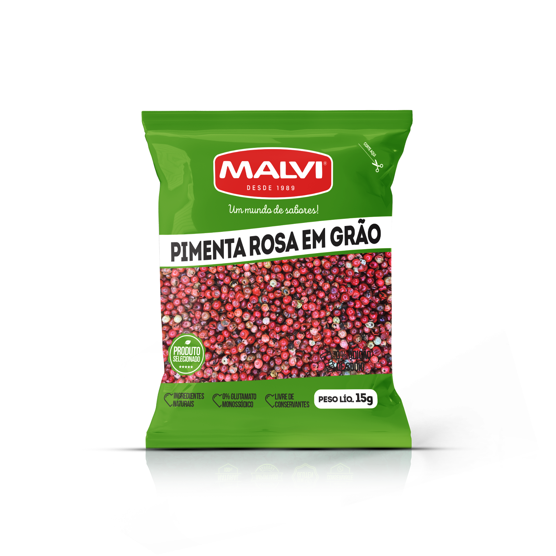 PIMENTA ROSA GRÃO 15G (SACHÊ)