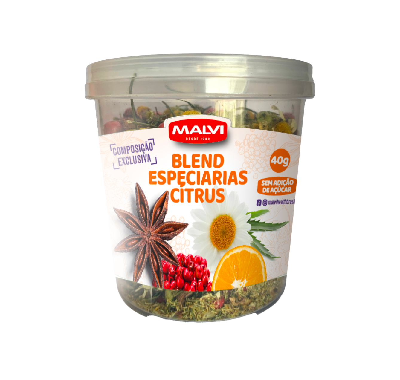 BLEND CHÁS ESPECIARIAS CITRUS 30G