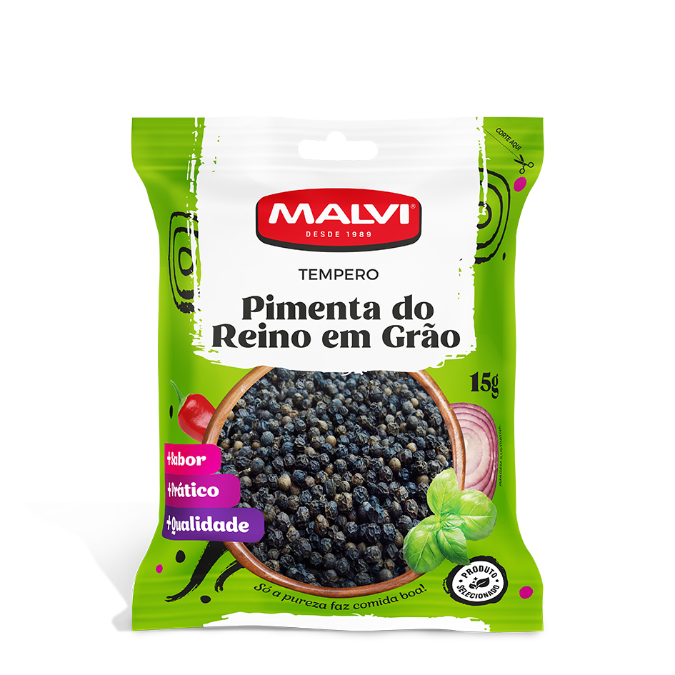 PIMENTA PRETA GRÃO 15G (SACHÊ)