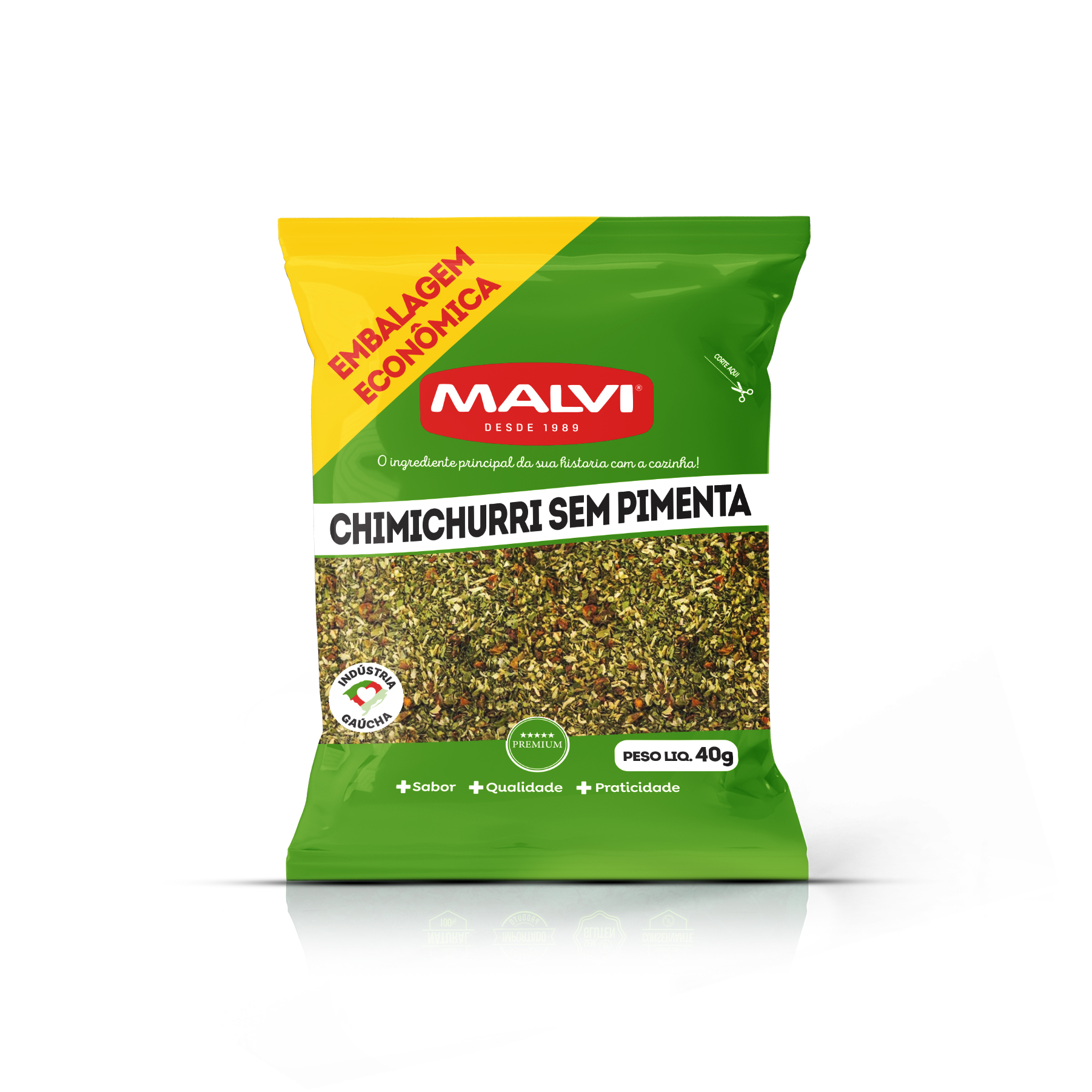 CHIMICHURRI SEM PIMENTA 40G (LINHA ECONÔM...