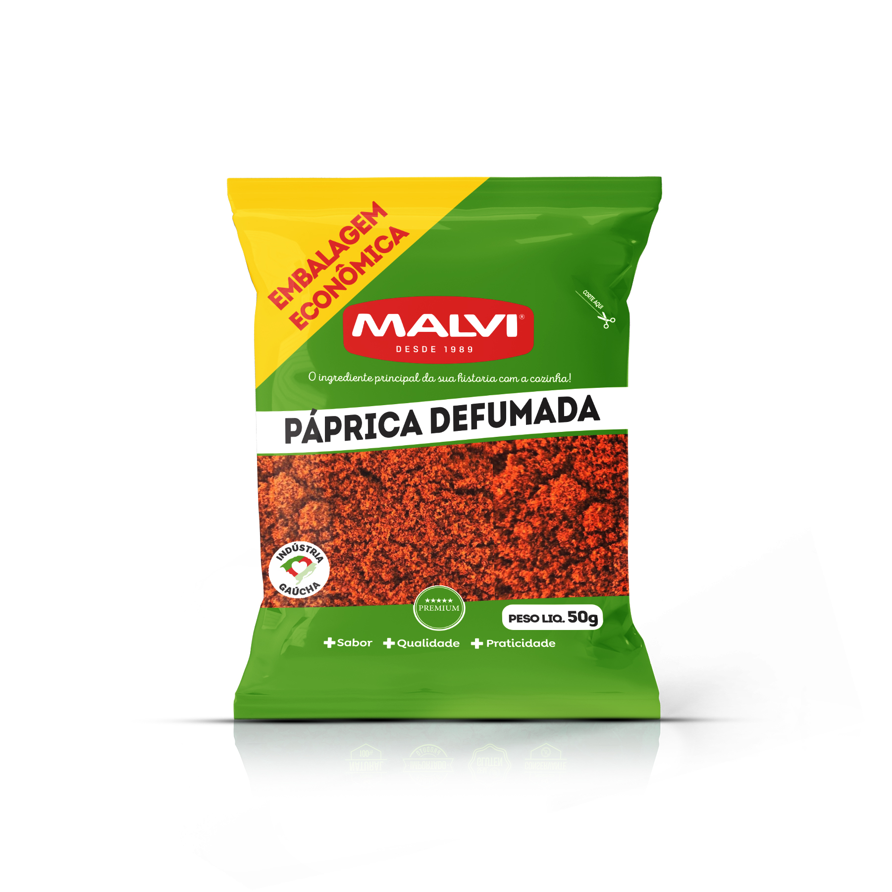 PAPRICA DEFUMADA 50G (LINHA ECONÔMICA)