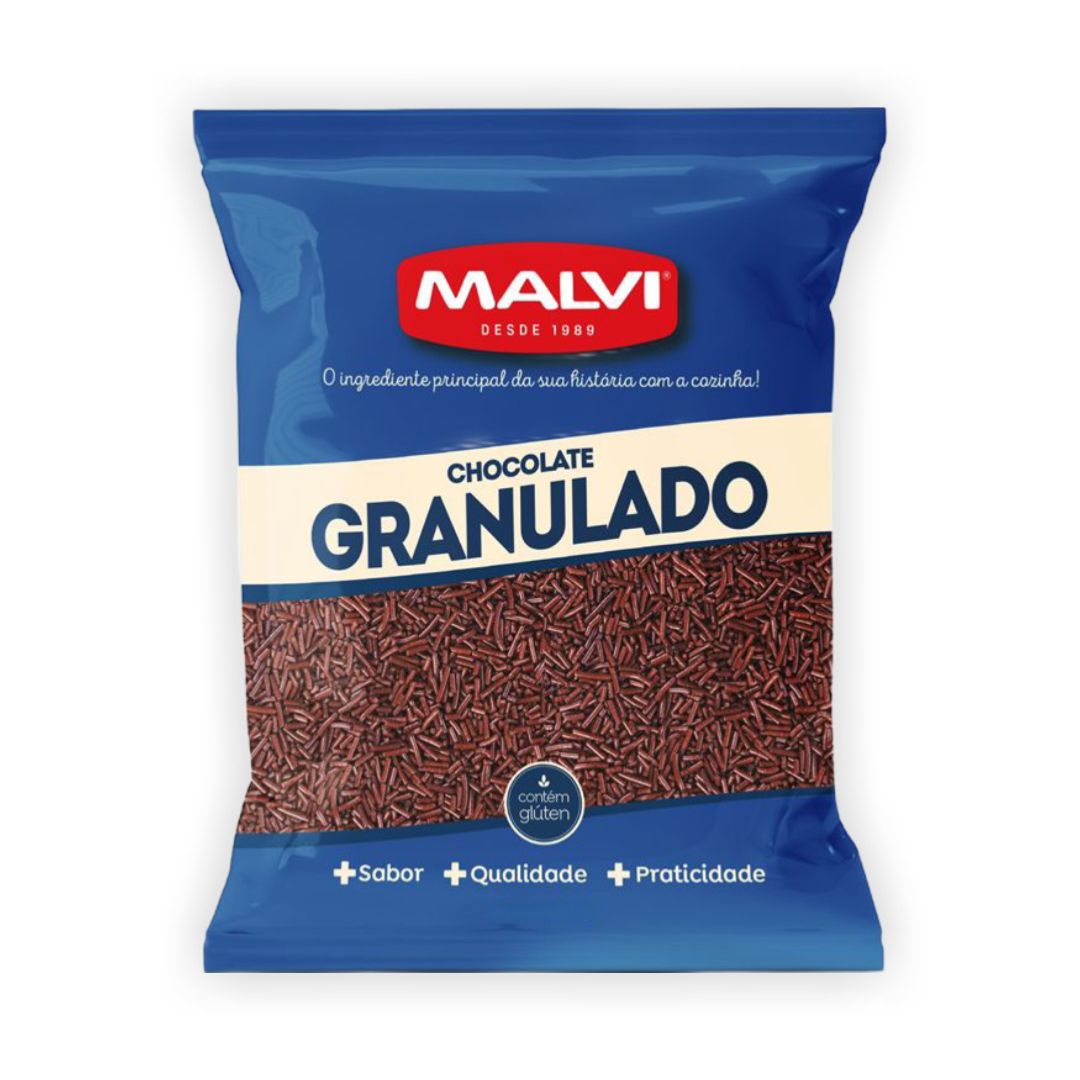 GRANULADO MACIO - CHOCOLATE 90G (SACHÊ)