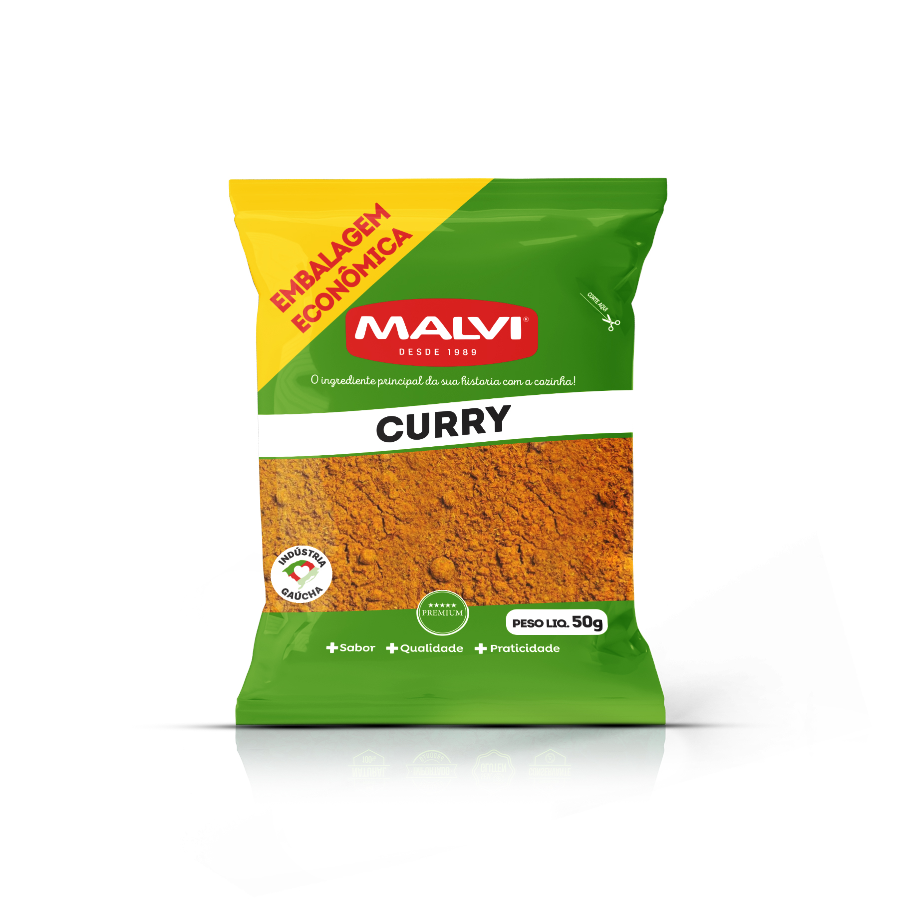 CURRY 50G (LINHA ECONÔMICA)