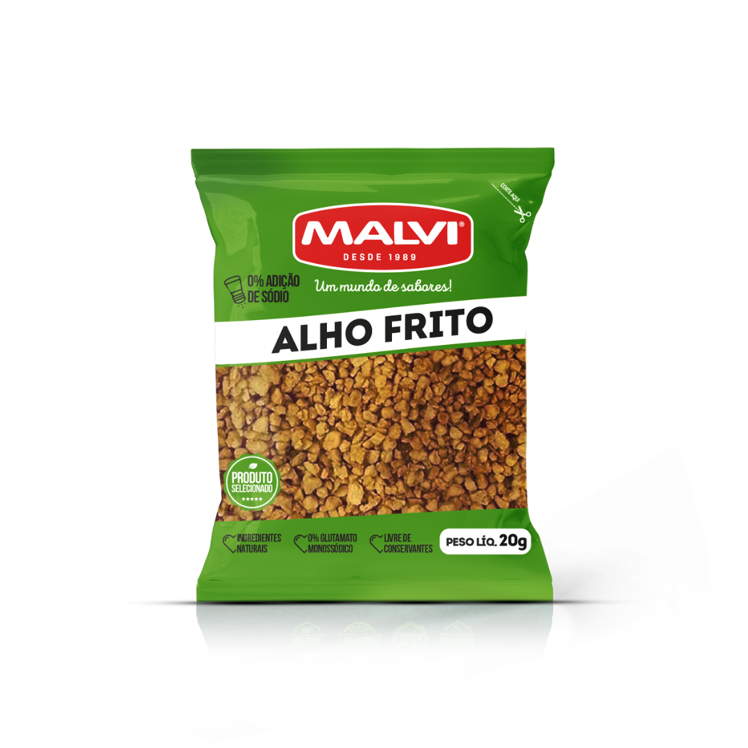 ALHO FRITO 20G (SACHÊ)