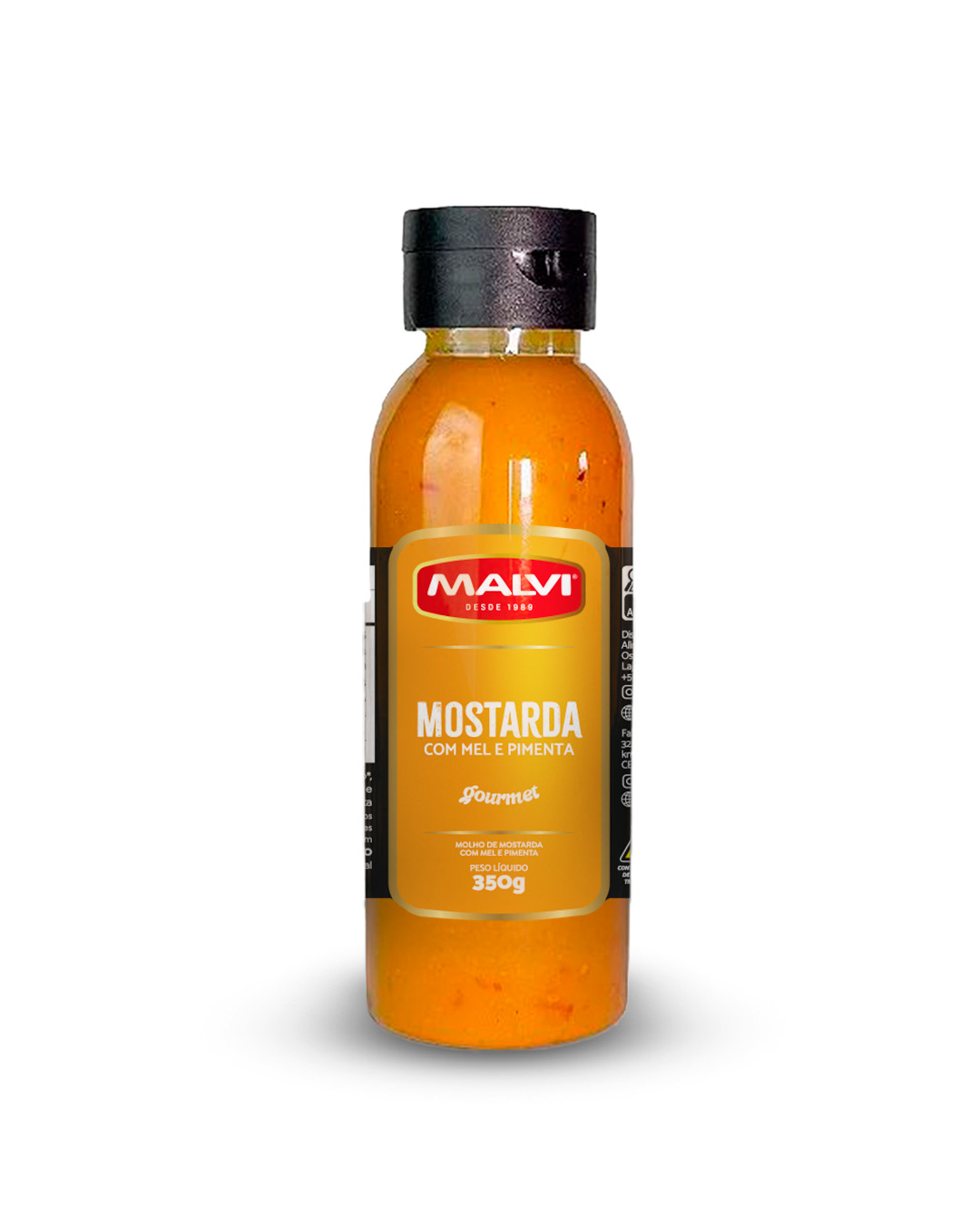 MOLHO MOSTARDA COM MEL E PIMENTA 350G