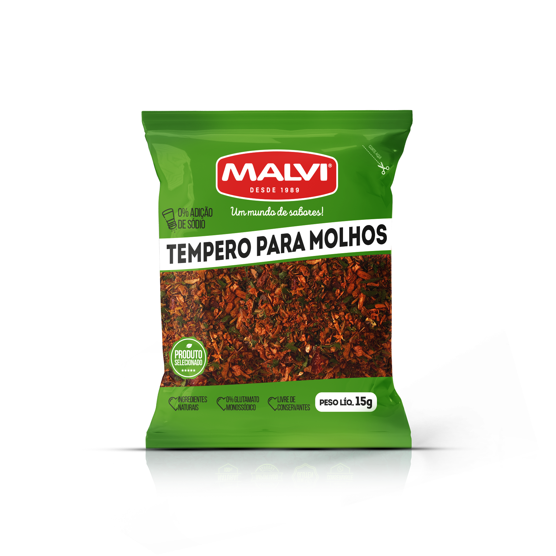 TEMPERO PARA MOLHOS 15G (SACHÊ)