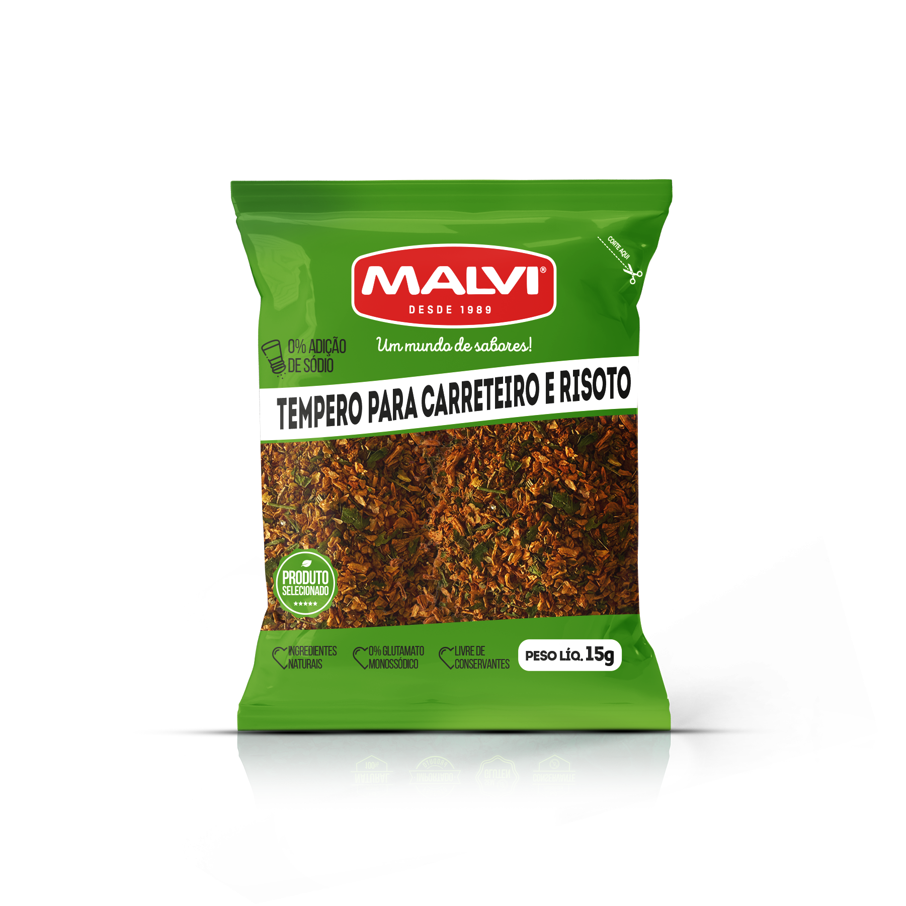 TEMPERO PARA CARRETEIRO E RISOTO 15G (SACHÊ)