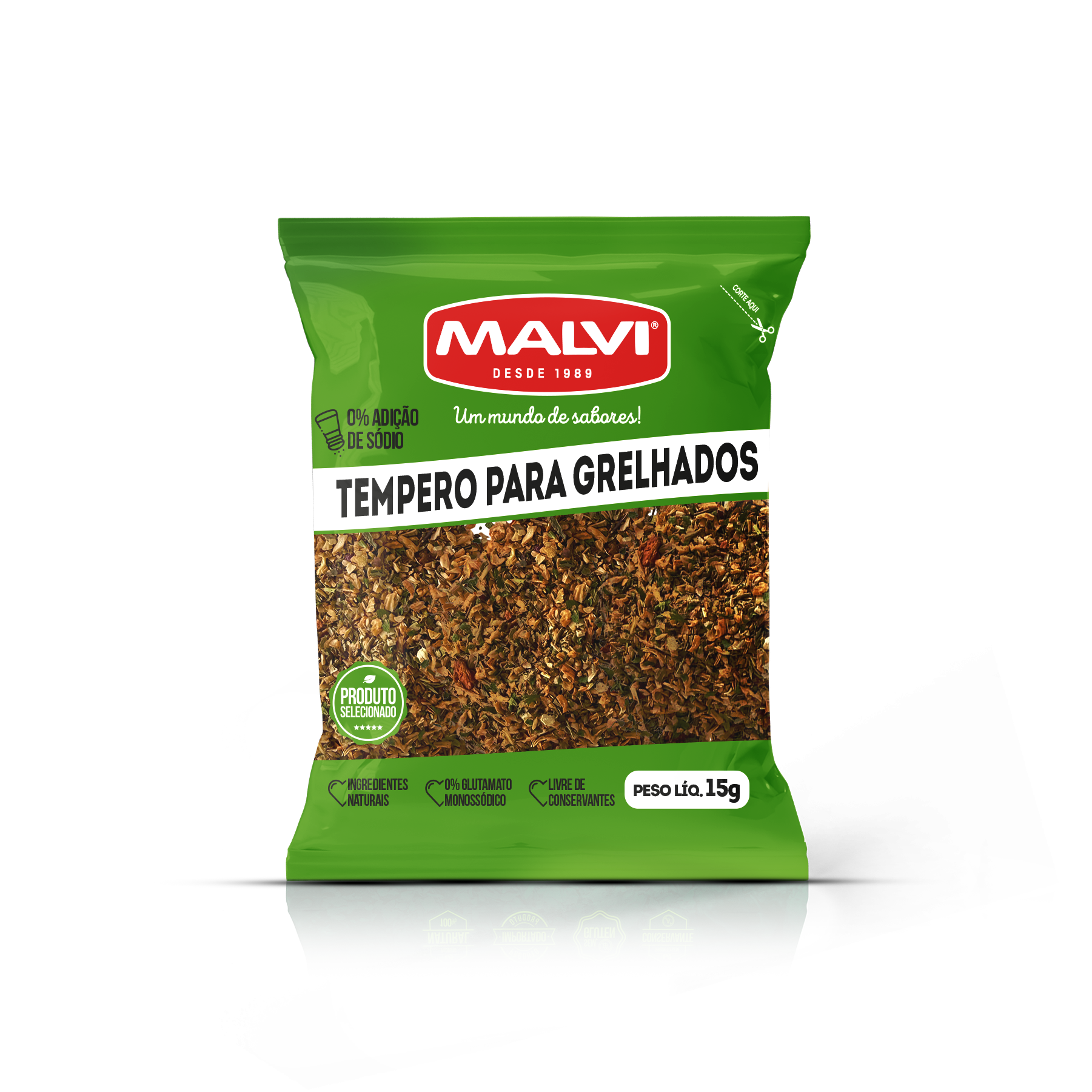 TEMPERO PARA GRELHADOS 15G (SACHÊ)